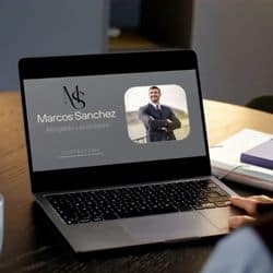 plantilla web abogados