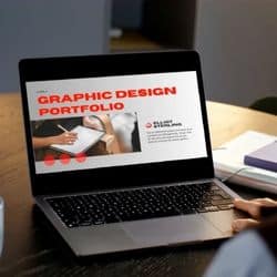 plantilla web diseñador gráfico